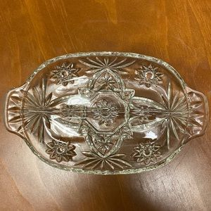 Star of David Handled Relish Dish